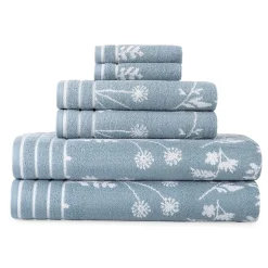 Linden Street Jacquard Geometric Bath Towel