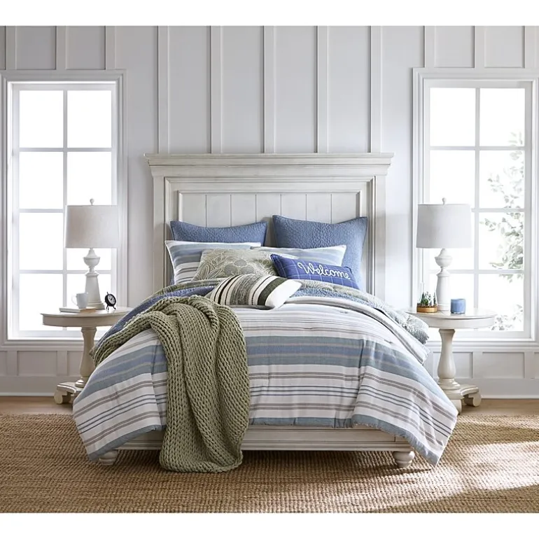 Linden Street Parker Stripe 3-pc. Comforter Set