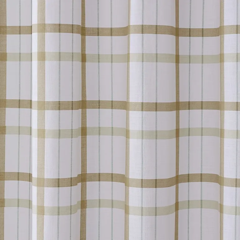 Linden Street Plaid Shower Curtain