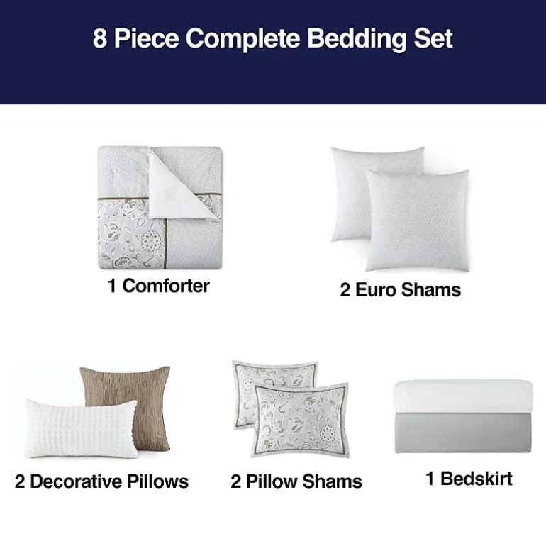 Linden Street Wildwood 8-pc. Comforter Set