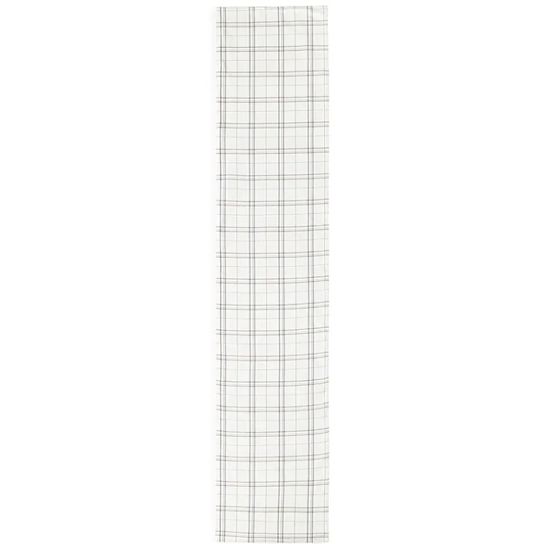 Linden Street Windowpane Table Runner