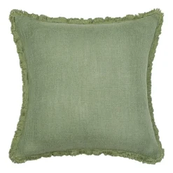 Linen Blend 20x20 Square Throw Pillow