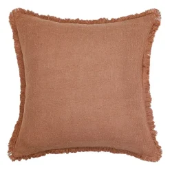 Linen Blend 20x20 Square Throw Pillow