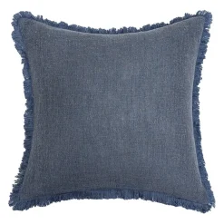Linen Blend 20x20 Square Throw Pillow