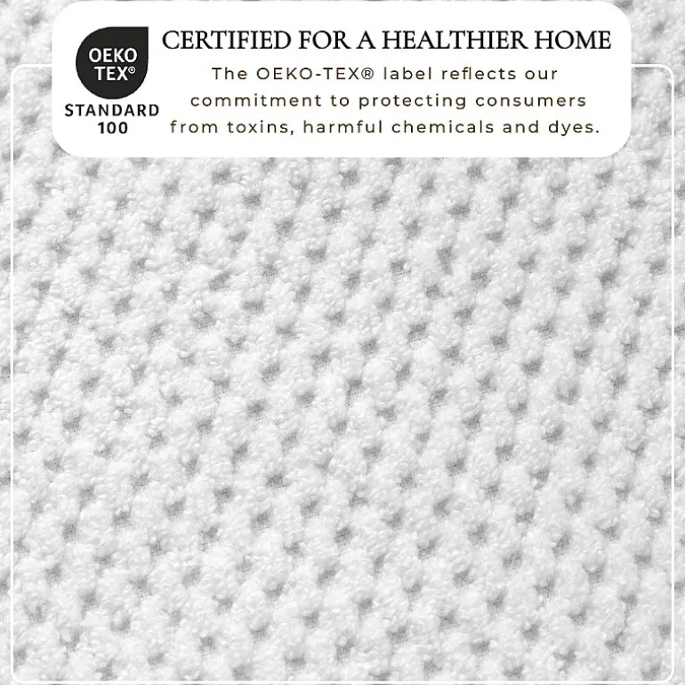 Linery Cotton Checkered Weave 12-pc. Quick Dry Washcloth
