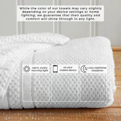 Linery Cotton Checkered Weave 12-pc. Quick Dry Washcloth