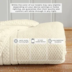 Linery Cotton Checkered Weave 12-pc. Quick Dry Washcloth