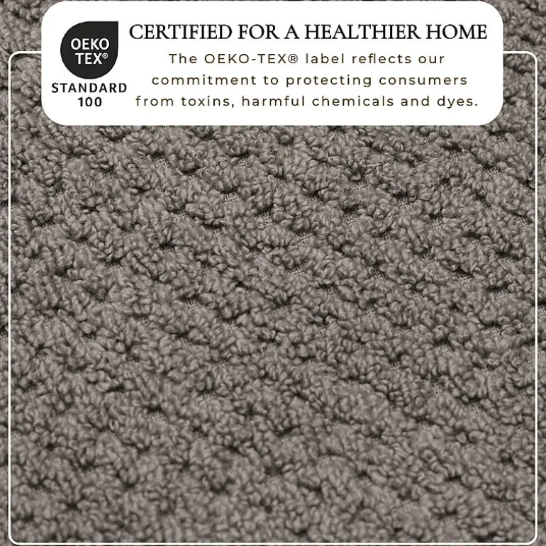 Linery Cotton Checkered Weave 12-pc. Quick Dry Washcloth