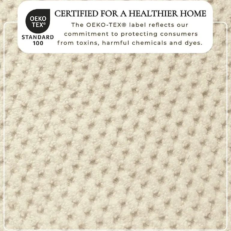 Linery Cotton Checkered Weave 12-pc. Quick Dry Washcloth