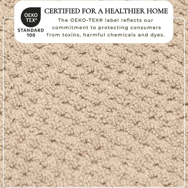 Linery Cotton Checkered Weave 12-pc. Quick Dry Washcloth