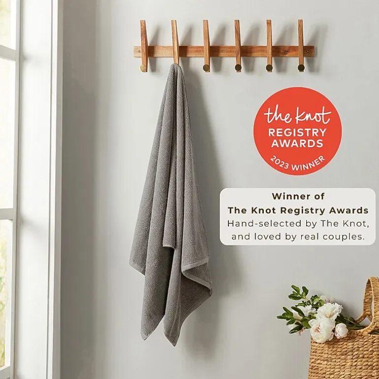 Linery Cotton Quick-Dry Loop Textured 12 Pc Washcloths