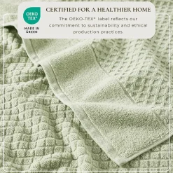 Linery Cotton Quick-Dry Textured 6 Pc Towel Set