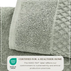 Linery Cotton Quick-Dry Textured 6 Pc Towel Set