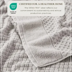 Linery Cotton Quick-Dry Textured 4 Pc Bath Towels