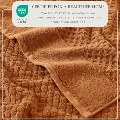 Linery Cotton Quick-Dry Textured 6 Pc Hand Towels