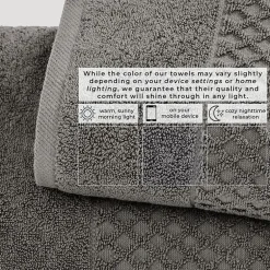 Linery Cotton Quick-Dry Textured 6 Pc Hand Towels