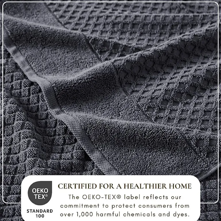 Linery Cotton Textured 6-pc. Quick Dry Bath Towel Set