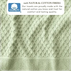 Linery Cotton Textured 6-pc. Quick Dry Bath Towel Set
