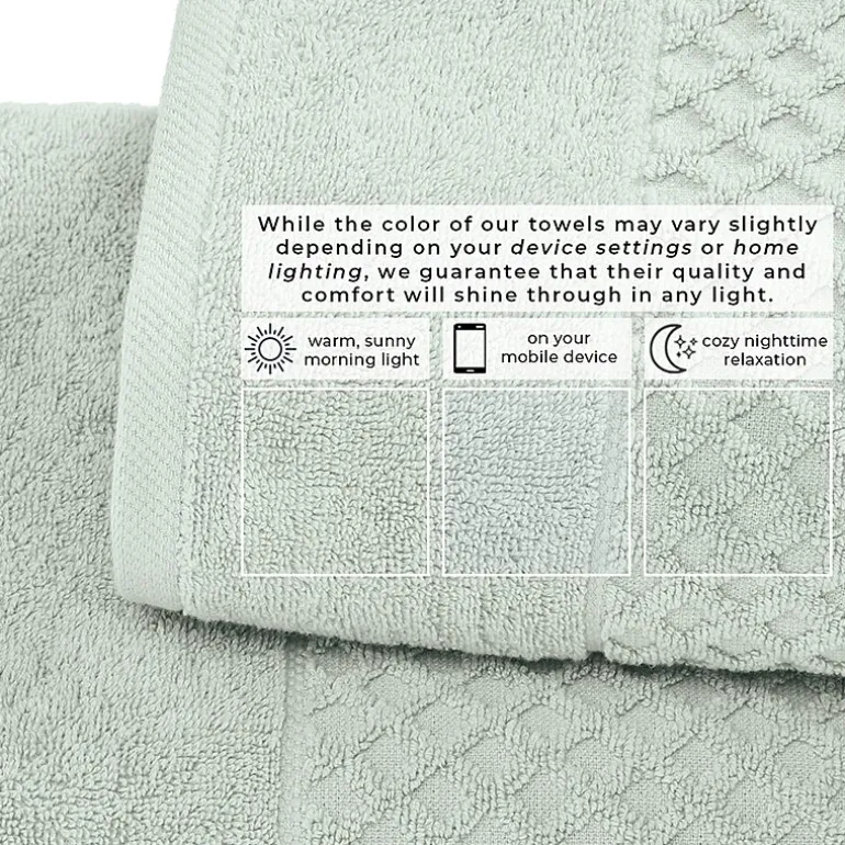 Linery Cotton Textured 6-pc. Quick Dry Bath Towel Set