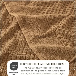Linery Cotton Textured 6-pc. Quick Dry Bath Towel Set