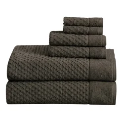 Linery Cotton Textured 6-pc. Quick Dry Bath Towel Set
