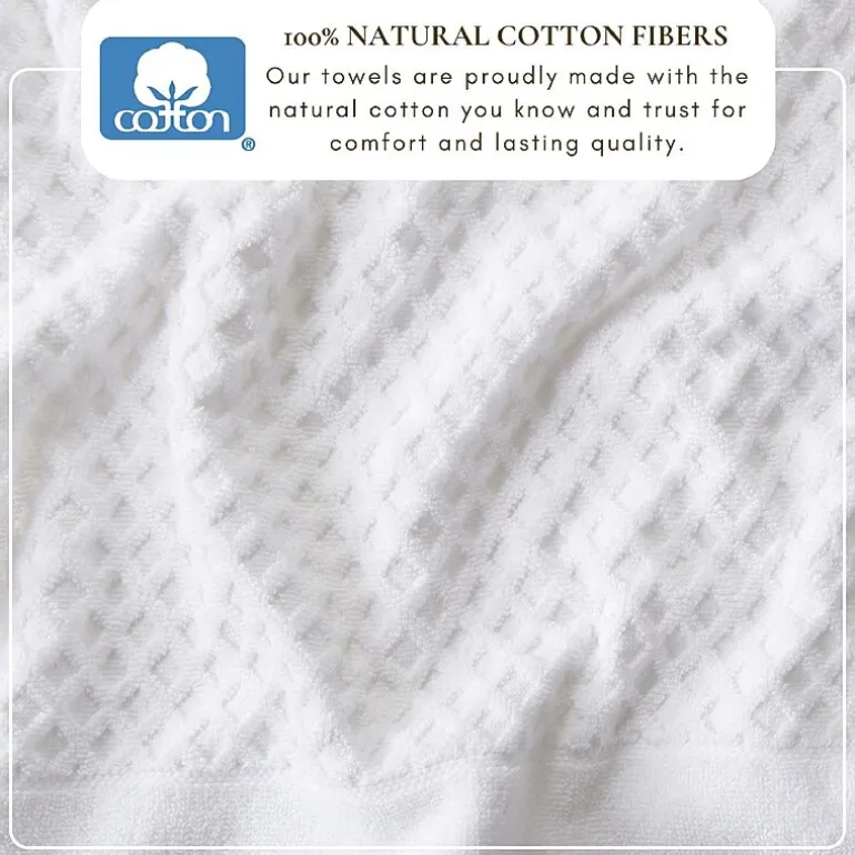 Linery Cotton Textured 6-pc. Quick Dry Bath Towel Set