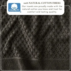 Linery Cotton Textured 6-pc. Quick Dry Bath Towel Set