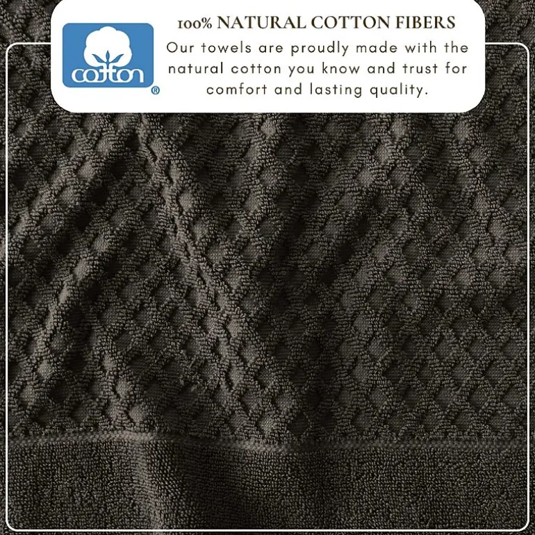 Linery Cotton Textured 6-pc. Quick Dry Bath Towel Set