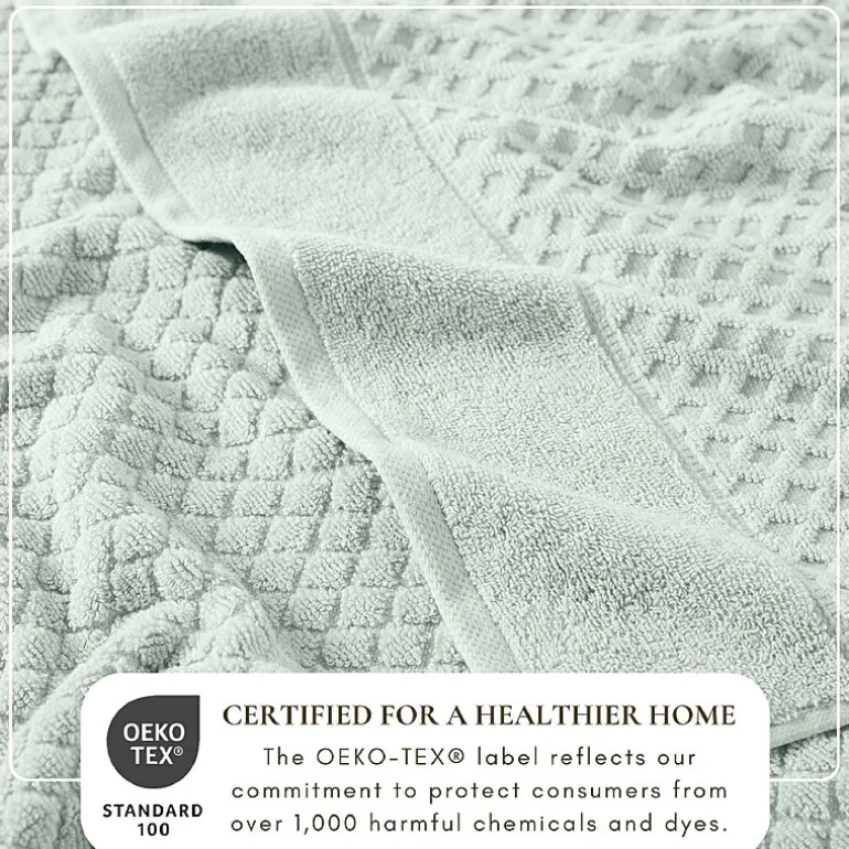 Linery Cotton Textured 6-pc. Quick Dry Bath Towel Set