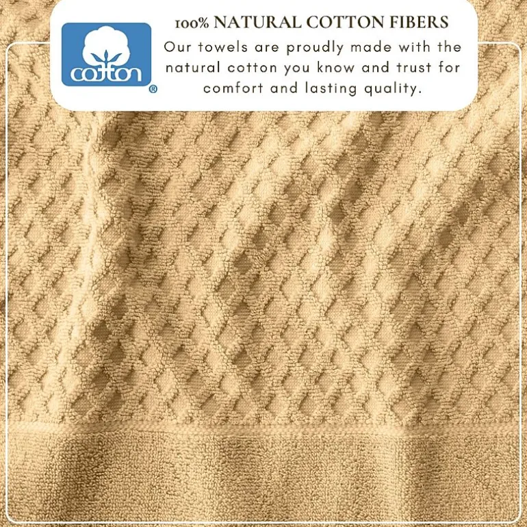 Linery Cotton Textured 6-pc. Quick Dry Bath Towel Set