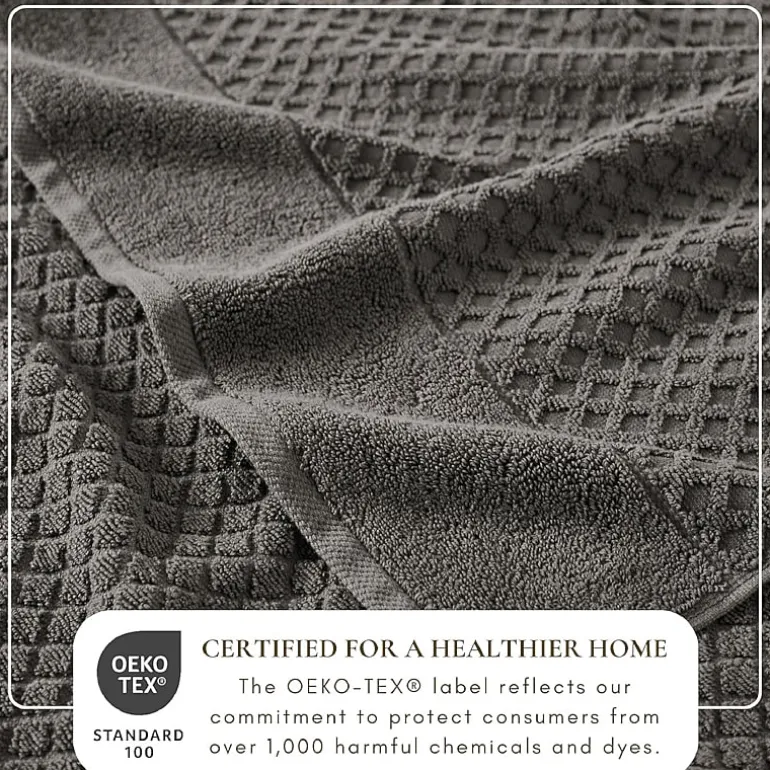 Linery Cotton Textured 6-pc. Quick Dry Bath Towel Set