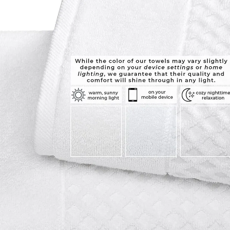 Linery Cotton Textured 6-pc. Quick Dry Bath Towel Set