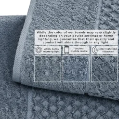 Linery Cotton Textured 6-pc. Quick Dry Bath Towel Set