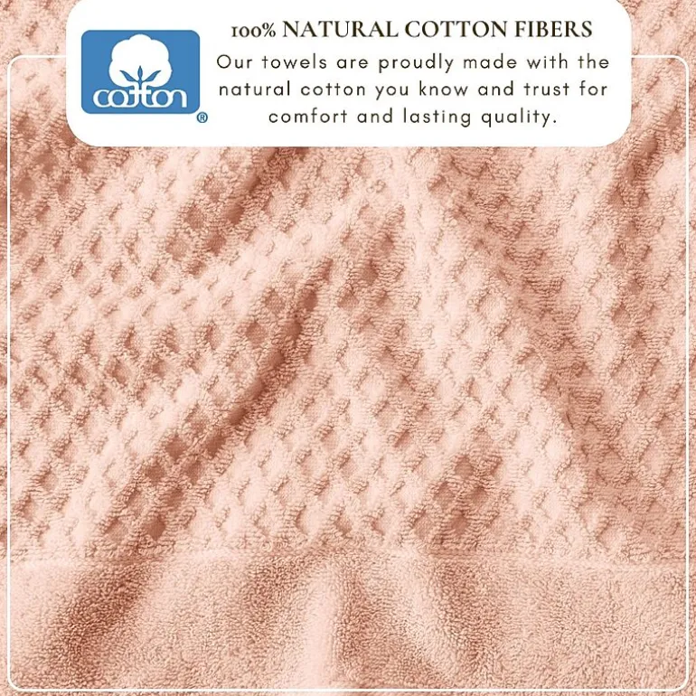 Linery Cotton Textured 6-pc. Quick Dry Bath Towel Set