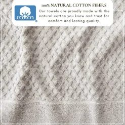 Linery Cotton Textured 6-pc. Quick Dry Bath Towel Set