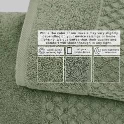 Linery Cotton Textured 6-pc. Quick Dry Bath Towel Set