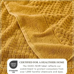 Linery Cotton Textured 6-pc. Quick Dry Bath Towel Set