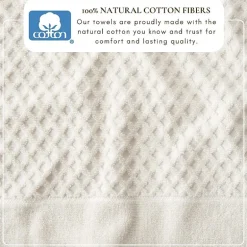 Linery Cotton Textured 6-pc. Quick Dry Bath Towel Set
