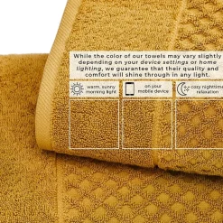 Linery Cotton Textured 6-pc. Quick Dry Bath Towel Set