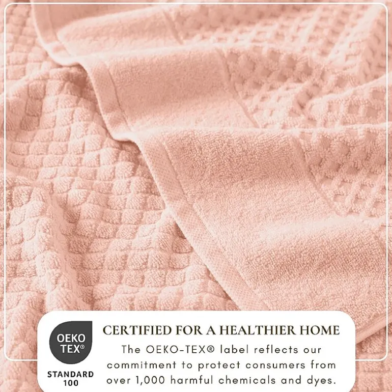 Linery Cotton Textured 6-pc. Quick Dry Bath Towel Set