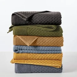Linery Cotton Waffle Oversized 2-pc. Bath Sheet