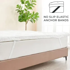 Linery 2 Inch Cooling Thick Mattress Toppers