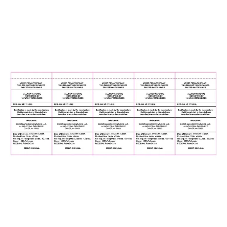 Linery 2 Inch Cooling Thick Mattress Toppers