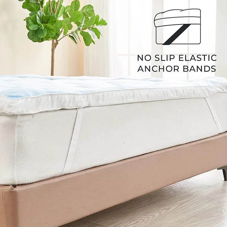 Linery 2 Inch Cooling Thick Mattress Toppers