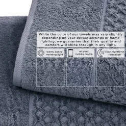 Linery Solid Cotton Textured Bath Sheet