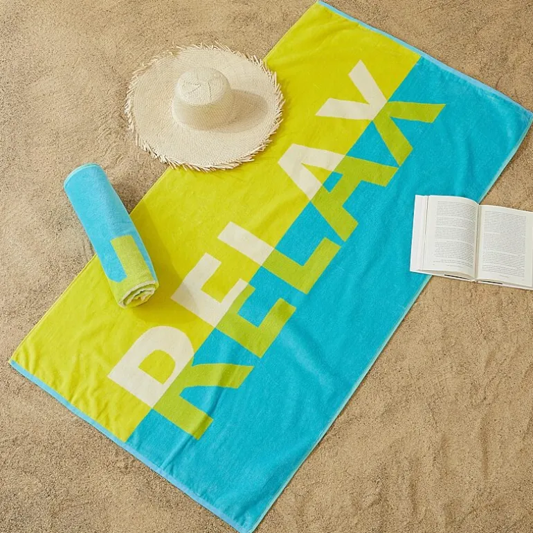 Linery Vibrant Colors 2-pc. Quick Dry Beach Towel