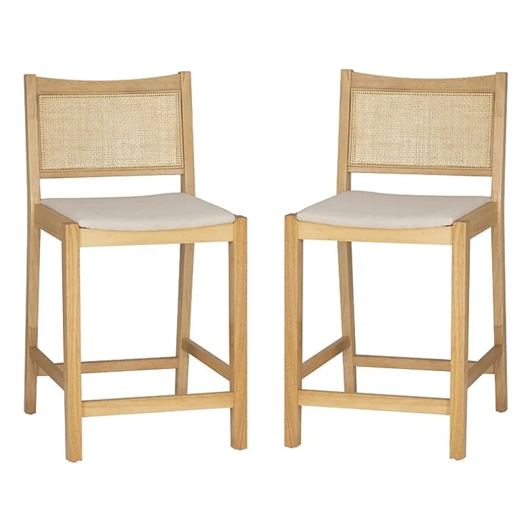 Linon Beymer 1 Pair Counter Height Bar Stool