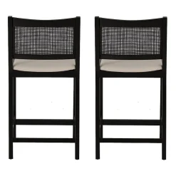 Linon Beymer 1 Pair Counter Height Bar Stool