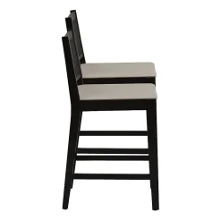Linon Beymer 1 Pair Counter Height Bar Stool