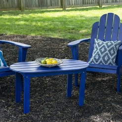 Linon Creekside Collection Adirondack Outdoor And Coffee Table